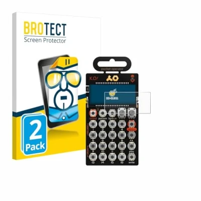Abbildung von BROTECT (2 Stück Schutzfolie für Teenage Engineering PO 33 K.O! Displayschutz Folie Ultra Klar