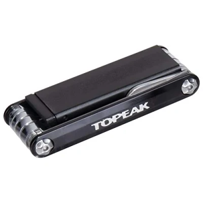 Abbildung von Topeak Tubi 18 Tubeless Tool aus Aluminium in der Farbe Silber Schwarz Funktionen, Maße: 4,1cm x 1,8cm 7,6cm, 15400072