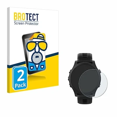 Abbildung von BROTECT Entspiegelungs Schutzfolie für Garmin Forerunner 935 (2 Stück) Matte Displayschutz Folie, Anti Reflex, Fingerprint