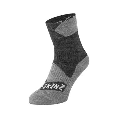 Abbildung von SealSkinz Unisex All Weather Ankle Socken, Black/Grey Marl, M EU