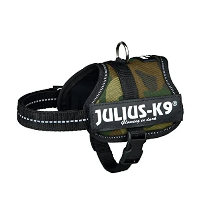 Abbildung von Julius K9 Powergeschirr Camouflage Hundegeschirr 40 53x2.2 cm...