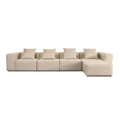 Abbildung von HOME DELUXE Sofa Modulares VERONA XL, Ecksofa Wohnlandschaft Modulsofa