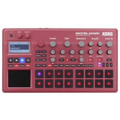 Abbildung von Korg ESX2 RD Electribe Sampler Music Production Station Red
