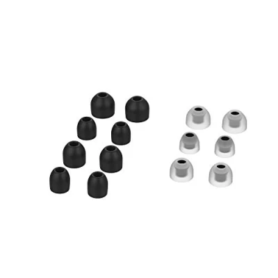 Abbildung von INF Ohrpolster für Sony WF 1000XM3 / 1000XM4 Schwarz 7 Paar