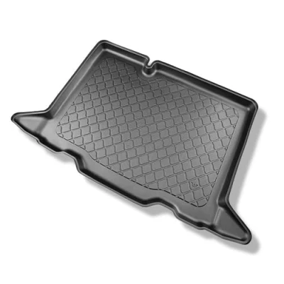 Abbildung von Mossa Kofferraumwanne kompatibel mit Dacia Sandero III Stepway Crossover (01.2021 ) Kofferraummatte rutschfest Schutzmatte G1