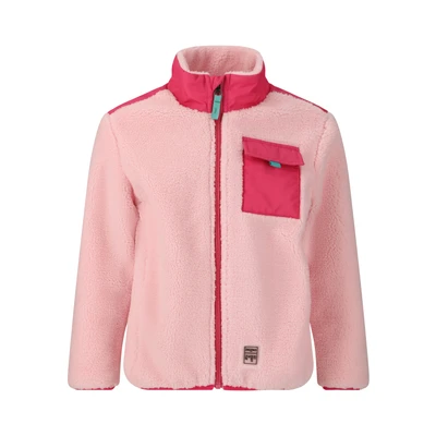 Abbildung von Zigzag Fleecejacke, Größe: 110, Orchid pink