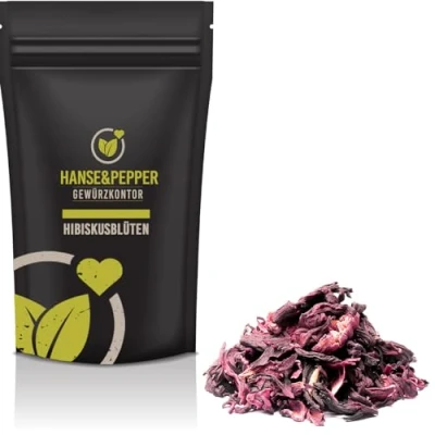 Abbildung von 250g Hibiskusblüten ganz Hibiskus Blüten Hibiskustee getrocknet