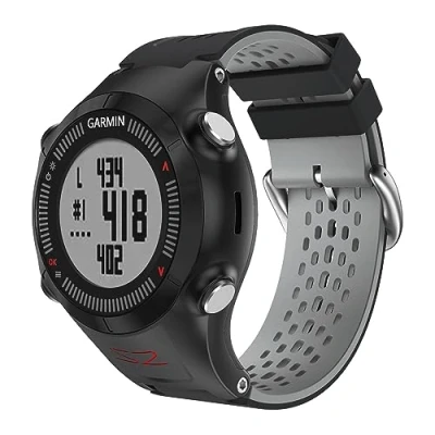 Abbildung von Ersatz Silikon Uhrenarmband für Garmin Approach S2 Watch Uhrwerk Armband