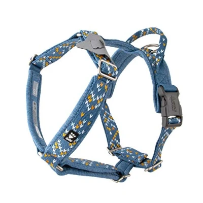 Abbildung von Hurtta Razzle Dazzle Y Geschirr 35 45 cm, Heidelbeere