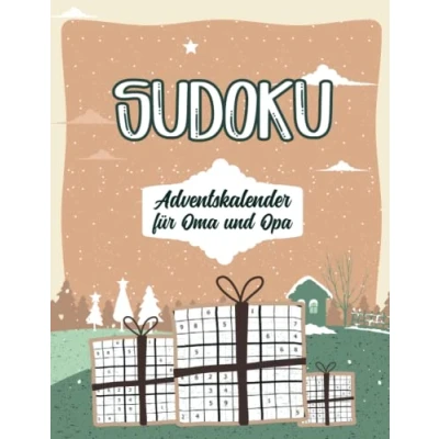 Abbildung von Sudoku Adventskalender Oma und opa 2023: Ein Rätselbuch zur Adventszeit für die geliebten Großeltern ... (Adventskalender ganze Familie)