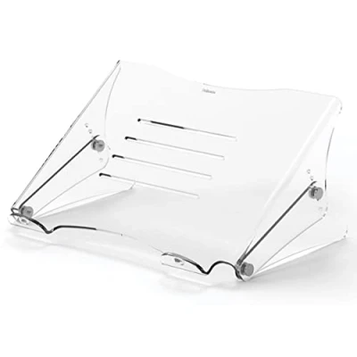 Abbildung von Fellowes Clarity Laptopständer, höhenverstellbar, transparent