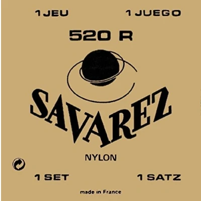 Abbildung von Savarez Saiten für klassische Gitarre Traditional Concert 525J Einzelsaiten La5w hoch geeignet 520J