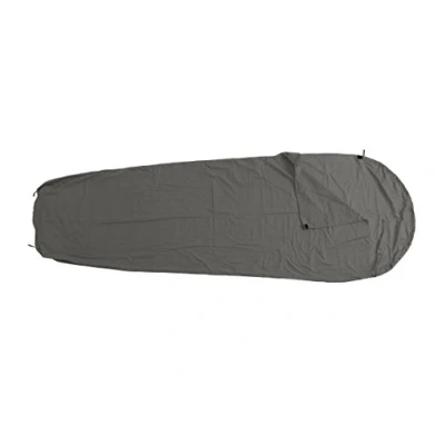 Abbildung von Relags Basic Nature Mischgewebe Inlett, Mumienform, grau, One Size
