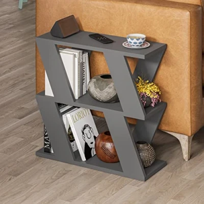 Abbildung von Decortie Beistelltisch Lazena, Modern Beistelltisch, Seite Ende Couchtisch, 60 x 21,2 55,4 cm