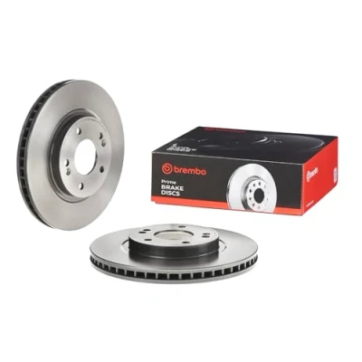Abbildung von BREMBO COATED DISC LINE 09.9598.11 Bremsscheibe 294 26 5 innenbelüftet beschichtet hochgekohlt mit Schrauben HYUNDAI: Santa Fe I