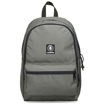 Abbildung von INVICTA BARLY Rucksack aus nachhaltigem Stoff, Praktisch &amp; Unisex, kompakt, Büro, Reise, Arbeit, Studium, Backpack, Daypack, italienisches Design, grau