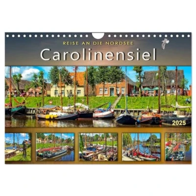 Abbildung von Reise an die Nordsee Carolinensiel (Wandkalender 2025 DIN A4 quer), CALVENDO Monatskalender