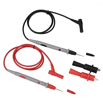 Abbildung von Multimeter Prüfkabel Set, VBESTLIFE 1000V 20A Digitale elektronische Prüfspitzen Kabel mit Alligatorclips und Bananenstecker für Clamp Meter