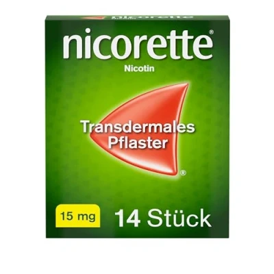 Abbildung von nicorette TX Pflaster 15mg Nikotin zur Rauchentwöhnung 14 St
