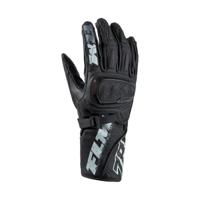 Abbildung von FLM Mandalika Racing Damen Lederhandschuh lang schwarz 7,5