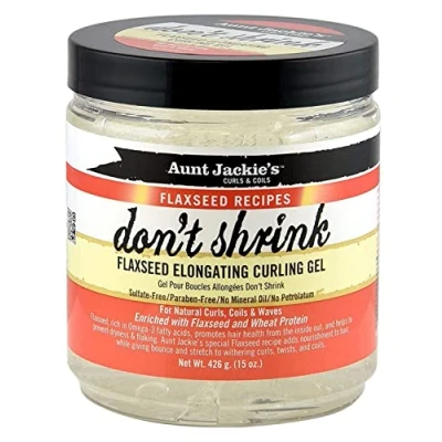 Abbildung von Aunt Jackie&#039;s Curls &amp; Coils don&#039;t shrink Flaxseed Elongating Curling Gel 426g