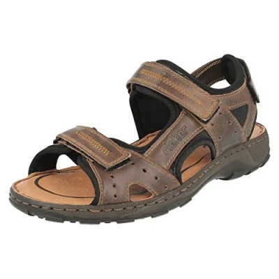 Abbildung von Rieker Trekkingsandale, Herren, Größe: 42, Brown Schuhe