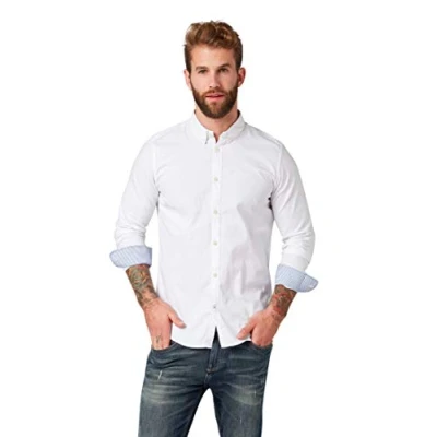 Abbildung von TOM Tailor Hemd, Herren, Größe: XL, White