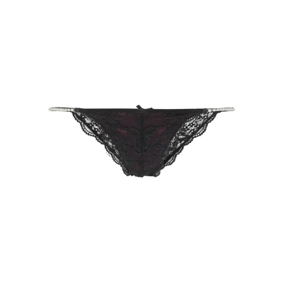 Abbildung von Lascana SEXY Riobrief Slip, Damen, Größe: 44/46, Black/eggplant