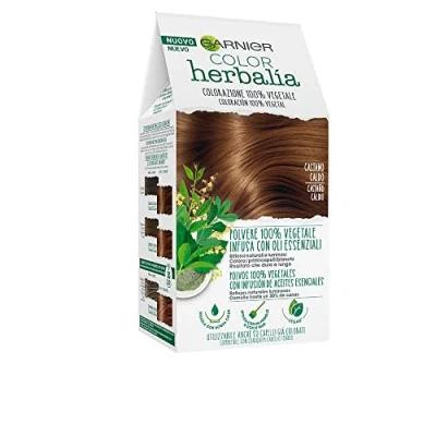 Abbildung von Garnier Color Herbalia Coloración 100% Vegetal Castaño Cálido