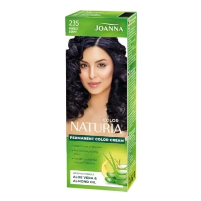 Abbildung von Joanna Naturia Color Haarfarbe für Frauen Sorgt Lang Anhaltende Farbe Enthält Aloe vera und Mandelöl Attraktive Tiefe Waldbeere