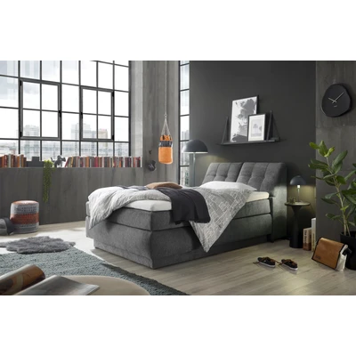 Abbildung von set one by Musterring Boxspringbett &quot;Fairfield&quot;, mit Bettkasten, Kopfteil in Kassettenoptik, Breite 120 oder 140 cm