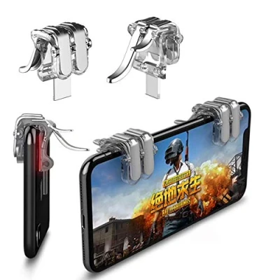 Abbildung von Newseego PUBG Mobile Game Controller, Telefon löst Empfindliche Schieß und Zielauslöser für Knives Out/Überlebensregeln Controller Joysticks Android IOS [1 Paar Triggers]