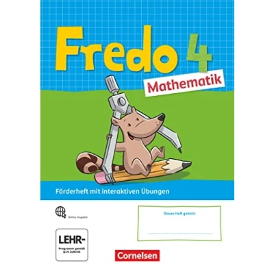 Abbildung von Fredo Mathematik Ausgabe A 2021 4. Schuljahr: Förderheft mit interaktiven Übungen online