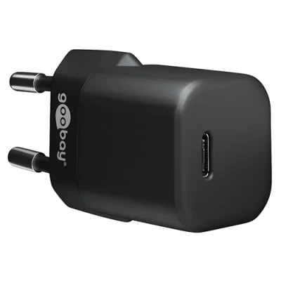 Abbildung von Goobay 59715 USB C Ladegerät Nano / 30w Power Delivery Netzteil für iPhone 14 IPad Pro/Magsafe/AirPods Pro/Samsung Galaxy Series/Google Pixel 5/4 3
