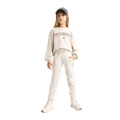 Abbildung von DeFacto Mädchen Jeans für Teenager Trendige Jeanshosen Cargohosen Jogger Fit