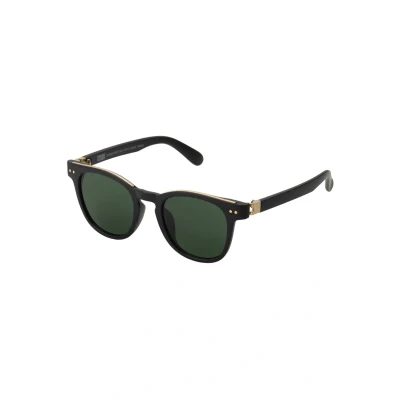 Abbildung von Urban Classics Sunglasses Italy WITH Chain Sonnenbrille black/goldcoloured, Größe: One Size, Black/gold coloured