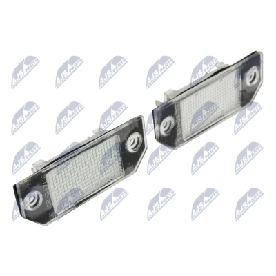 Abbildung von NTY ELP FR 000 Kennzeichenleuchte beidseitig mit LED FORD: Focus 2 Schrägheck, C Max, Kombi