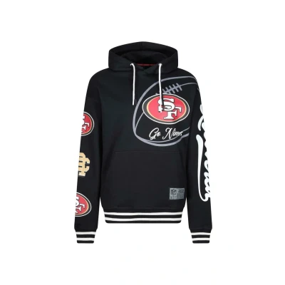 Abbildung von Re:Covered SAN Francisco GO Niners Kapuzenpullover, Größe: Small, Schwarz