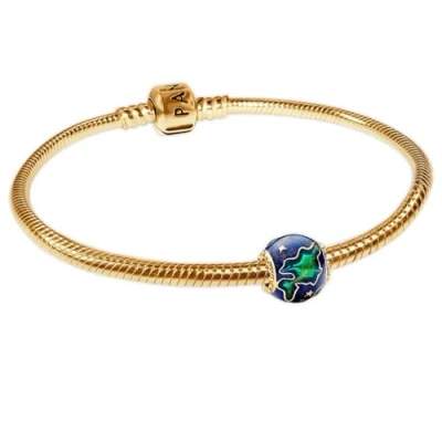 Abbildung von Pandora 28195 Damenarmband Planet Erde Goldfarben Starter Set