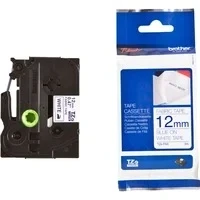 Abbildung von Brother TZe FA3 (12 mm) Blau bis weiß Tape