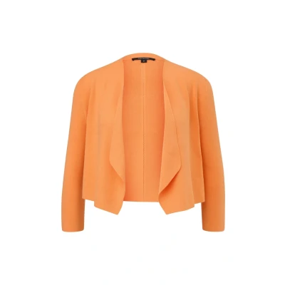 Abbildung von comma Strickjacke, Damen, Größe: Large, Orange