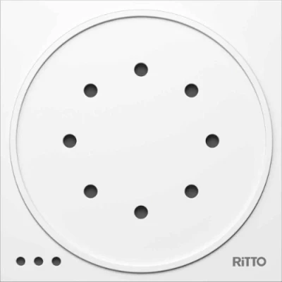 Abbildung von Ritto 1875920 Portier Türsprechmodul, silber, Türsprechanlage Made in Germany