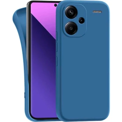 Abbildung von MyGadget Hülle kompatibel mit Xiaomi Redmi Note 13 Pro Plus 5G robuste Handyhülle TPU Case Slim Silikonhülle Back Cover Kratzfest Schutzhülle Matt Dunkelblau