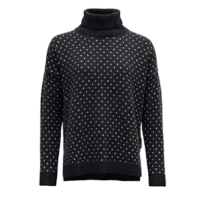 Abbildung von Devold Damen Sørisen Wool Sweater Sweatshirt, Ink/Grau, L