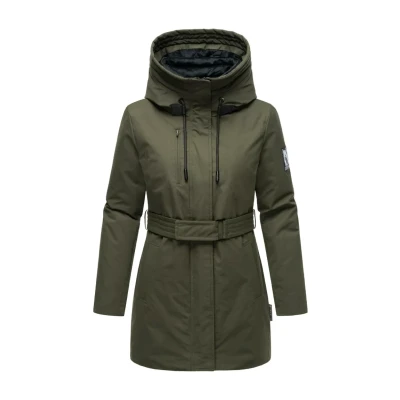 Abbildung von Navahoo Eishauch Wintermantel, Damen, Größe: Medium, Dark olive