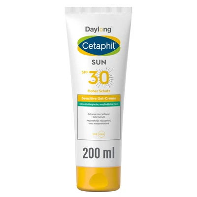 Abbildung von Cetaphil Sun Daylong SPF30 Sensitive GEL Sonnenschutz, Damen, Größe: 200 ml,
