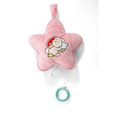 Abbildung von NICI 42071 My First Spieluhr Stern mit Hase Tilli, 20 x cm, beige