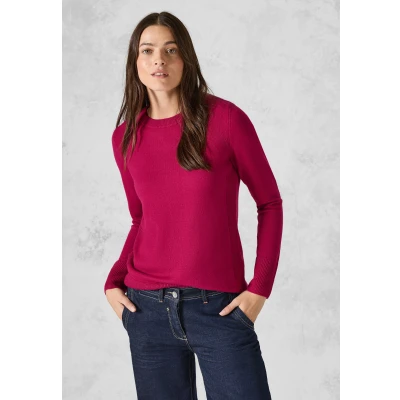 Abbildung von Cecil Strickpullover, aus softem Materialmix