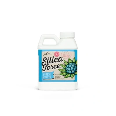 Abbildung von Xpert Nutrients Silica Force (250 ML) Stressreduzierer, Silizium Ergänzung, Zusatz, gesunde Stängel und grüne Blätter, universeller flüssiger Nährstoff für starke Pflanzen