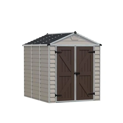 Abbildung von Gerätehaus Skylight 229 x 185,4cm Tan